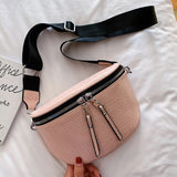 Luxury Designer Saddle Women's Chest Bag Crossbody Female Chain Handbag Hobos Bag Belt Purse Mart Lion Pink 24x8x17cm 