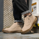 Men's Safety Boots For Puncture Proof Industrial Working Shoes Steel Toe Anti-slip Work MartLion   