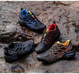 Outdoor Trekking Shoes Men's Waterproof Hiking Mountain Boots Woodland Hunting Tactical Mart Lion   