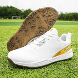 Training Golf Shoes Spike less Men's Golf Sneakers Outdoor Comfortable Walking Footwears Anti Slip Walking MartLion BaiJin 7 