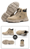 Winter Work Safety Shoes Men's Safety Boots Anti-smash Anti-stab Work Sneakers Steel Toe Work Indestructible Mart Lion   