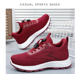 Walking shoes for women's spring sports have a textured breathable single trend MartLion   