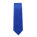 Solid Tie 7.5cm Silk Necktie Men's Wedding Ties Slim Blue Red Classic Neckties Necktie Classic Gravats MartLion T-48E CHINA 