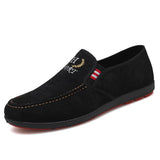 Loafers Shoes Men's Casual Slip on Driving Loafers Breathable Mart Lion 220 XH Black 39 