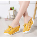 Summer Women Shoes Platform Slippers Wedge Flip Flops High Heel Slippers Casual Sandals MartLion   