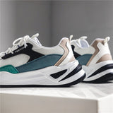 Men's Casual Sneakers Thick Bottom Sport Running Shoes Tennis Non-slip Platform Jogging Basketball Trainers Mart Lion   