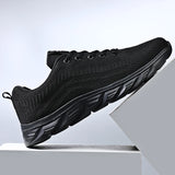 Running Shoes Men's Sneakers Breathable Flat Oudoor  Basket  White Sneakers MartLion   