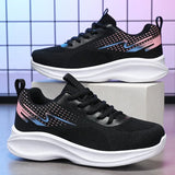 Shoes Spring Running Soft Sole Breathable Mesh Sports Shoes women MartLion   