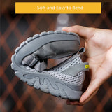  Breathable Summer safety shoes anti-puncture safety work sneakers plastic toe 6kv insulated electrician work MartLion - Mart Lion