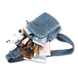 Women Chest Bags Multiple Pockets Messenger Designer Soft PU Leather Shoulder Crossbody Mart Lion   