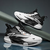 Men's Basketball Shoes Women Kids Cushion Basket Boots Brand Design Sneakers Training Sports Mart Lion A306white black 5.5 