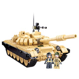 Military ww2 Cannon Assault Armored Vehicle Battle Tank Car Truck Army Weapon Building Blocks Sets  Model King Kids Toys Gift Mart Lion   