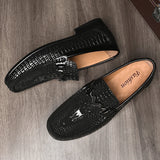 Men's Loafers Shoes Slip-ons Leather Casual Homme Hombre MartLion   