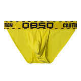 U Convex Cotton Man's Underwear Briefs Underpants Briefs Bikini Gay lingerie Funny BS3105 Mart Lion BS3105-Yellow 1 M 1pc