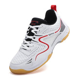 Breathable Badminton Shoes Men's Women Luxury Sneakers Anti Slip Volleyball Tennis MartLion BaiHong 36 