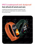 Smart Band Waterproof Sport Smart Watch Men's Woman Blood Pressure Heart Rate Monitor Fitness Bracelet For Android IOS MartLion   
