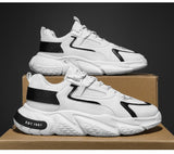 Fujeak Trendy Sports Shoes Men's Lightweight Running Breathable Casual Footwear Non-slip Sneakers Mart Lion   