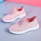 Sneakers Women's Korean-Style Casual Shoes Soft Bottom Running Mart Lion YesW Pink 36 