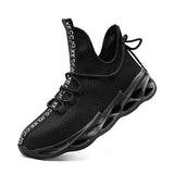 Men's Shoes Comfortable Sneakers Light Casual Tennis Luxury Vulcanized Breathable Brand Shoes MartLion Black-- 36 
