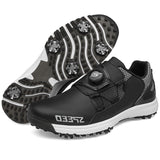 Luxury Golf Shoes Men's Spikeless Golf Sneakers Outdoor Walking Footwears Golfers Comfortable Walking MartLion Hei 36 