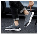 Waterproof Spring Autumn Leather Men's Shoes Thick Plush Warm Casual Sneakers Non-slip Walking Zapatos Hombre Mart Lion   