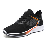 Sports and Leisure Men's Shoes Mesh Top Inner Lining Running Shoes Outdoor Anti Slip Hiking Designer Casual MartLion black 39 