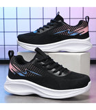 Shoes Spring Running Soft Sole Breathable Mesh Sports Shoes women MartLion   