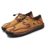 Men's Shoes High-end Casual Autumn and Winter Luxury Shoemaker MartLion brown 38 