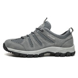 Men's Hiking Boots Classic Outdoor Shoes Trekking Sneakers Wear Resistant Mountain Climbing Mart Lion Grey Eur 39 