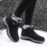 Men's Snow Boots Are Popular Winter Shoes with Waterproof and Warm Insulation, and Women's MartLion   