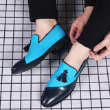 Designer Dress Shoes Men's Wed Dress Slip on Casual Oxfords Wedding Party Club Mart Lion   