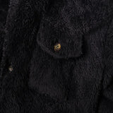 Autumn Winter Fleece Short Jacket Loose Fluffy Coats Solid Color  Warm Tops Streetwear Outwear Casual Clothing Men's MartLion   