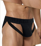 3Pcs Cotton Men's Panties Men's Jockstrap Briefs High Cut Strap Sports Fitness Underpants Slip Sissy Briefs MartLion   