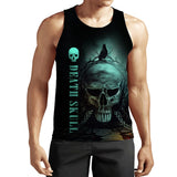 Cool Skull 3D Print Men's Tank Tops Casual Hip Hop Graphic Streetwear Fitness Summer Sleeveless Shirts Mart Lion   