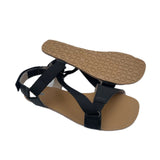 Summer  Barefoot Leather Flat Sandals For Women Men's Shoes With Soft Sole Light Weight MartLion   