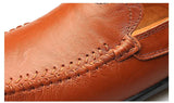 Genuine Leather Men's Shoes Casual Luxury Formal Loafers Moccasins Breathable Slip Boat MartLion   