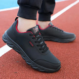 Casual Shoes Men Waterproof Leather Sneakers Outdoor Sport Shoes MartLion   