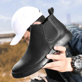 Men's Boots Winter Ankle Outdoor Leather Breathable Sneakers Casual Zapatos De Hombre MartLion   
