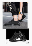  Men's Casual Shoes Breathable Outdoor Mesh Light Sneakers Couple  Running Footwear Designed Mart Lion - Mart Lion