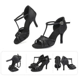 Woman Shoes For Dancing Latin Ballroom Modern Tango Jazz Salsa Sandals Suede MartLion   