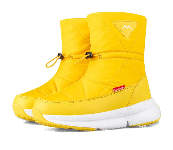  winter boots women's snow winter shoes thick warm waterproof anti-skid lady boots for -40 degrees MartLion - Mart Lion