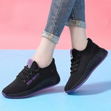Casual Sneakers Women's Shoes Mesh Breathable Korean Style Trendy Mart Lion   
