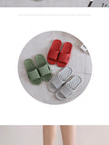 Non-Slip Slippers Men's Women Indoor Home Slides Bathroom Waterproof Shoes Soft Bottom Outer Wear Sandals Mart Lion   