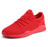 Damyuan Light Man's Running Shoes Breathable Sneakers Casual Antiskid Wear-resistant Jogging Sport Mart Lion 7057red 42 