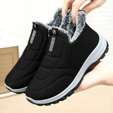 Winter Shoes Mens Snow Boots Thick Fur Non-slip Sneakers Male Cotton Ankle Boots Lightweight Outdoor Hiking Warm Walking Shoes MartLion