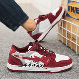 Men's Casual Sneakers Creative Heart Tennis Sport Running Shoes Skateboard Flats Walking Jogging Trainers Mart Lion   