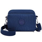 Luxury Bag Woman Oxford Messenger Bags Travel Solid Casual Crossbody Female Shoulder Wallet Mart Lion Blue  