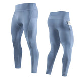 Gym Mens Fitness Running Sport Pants Athletics Tight Leggings Joggings Skinny Yoga Compression Trousers Sweatpants Dry Fit