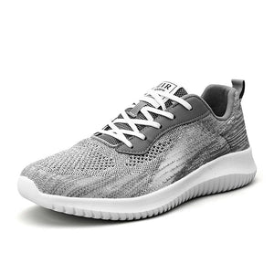 Outdoor Non-slip Running Shoes Sock Shoes Flat Sneakers Breathable Mesh Men's  Casual MartLion GRAY 35 