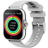 Valdus H15 Smart Watch For Women Men's Bluetooth Call Outdoor Sport Fitness smartwatch Heart Rate Blood Pressure Monitor MartLion GRAY  